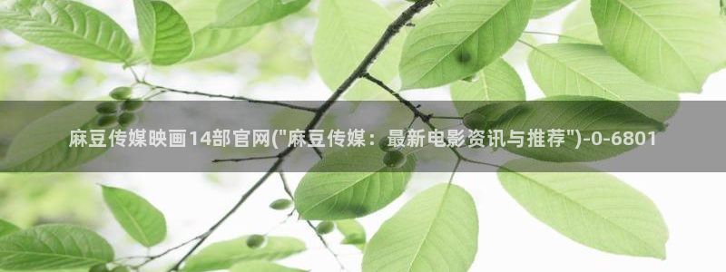 麻豆AV传媒在线官网：麻豆传媒映画14部官网(\